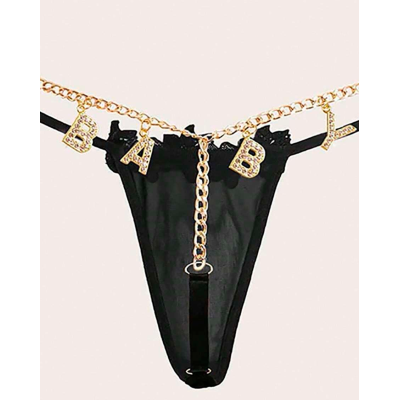 Tanga con colgante personalizado