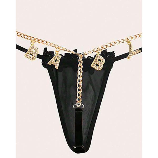 Tanga con colgante personalizado