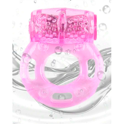 Anillo vibrador para hombres, vibrador para el perineo de los hombres, anillo de pene ultra suave y elástico